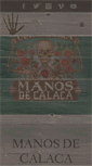 Mobile Screenshot of manosdecalaca.com